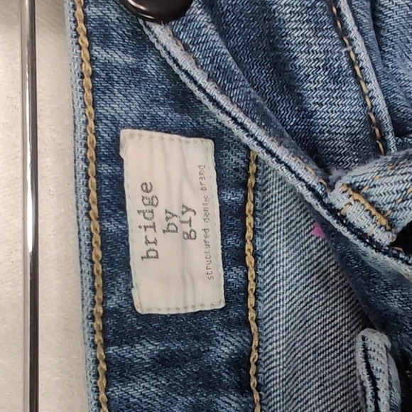 Bridge by Gly Distressed High Rise Skinny Jean Size 29 - Picture 2 of 4